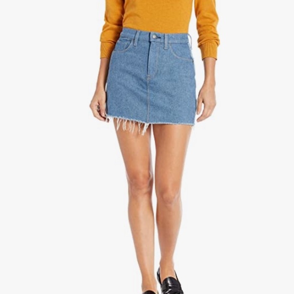 Hudson Viper Denim Skirt. New - Picture 2 of 4